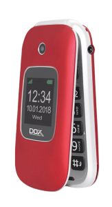 DOX - Viva-V430-Red -Flip Feature